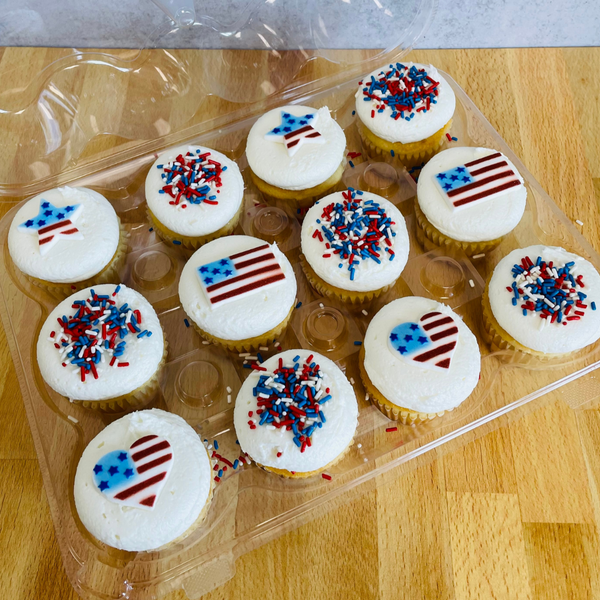 Stars & Stripes Cupcakes – Penn State Bakery