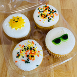 4-Pack Summer Cupcakes