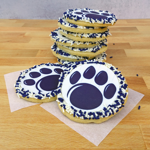 Paw Print Cookies